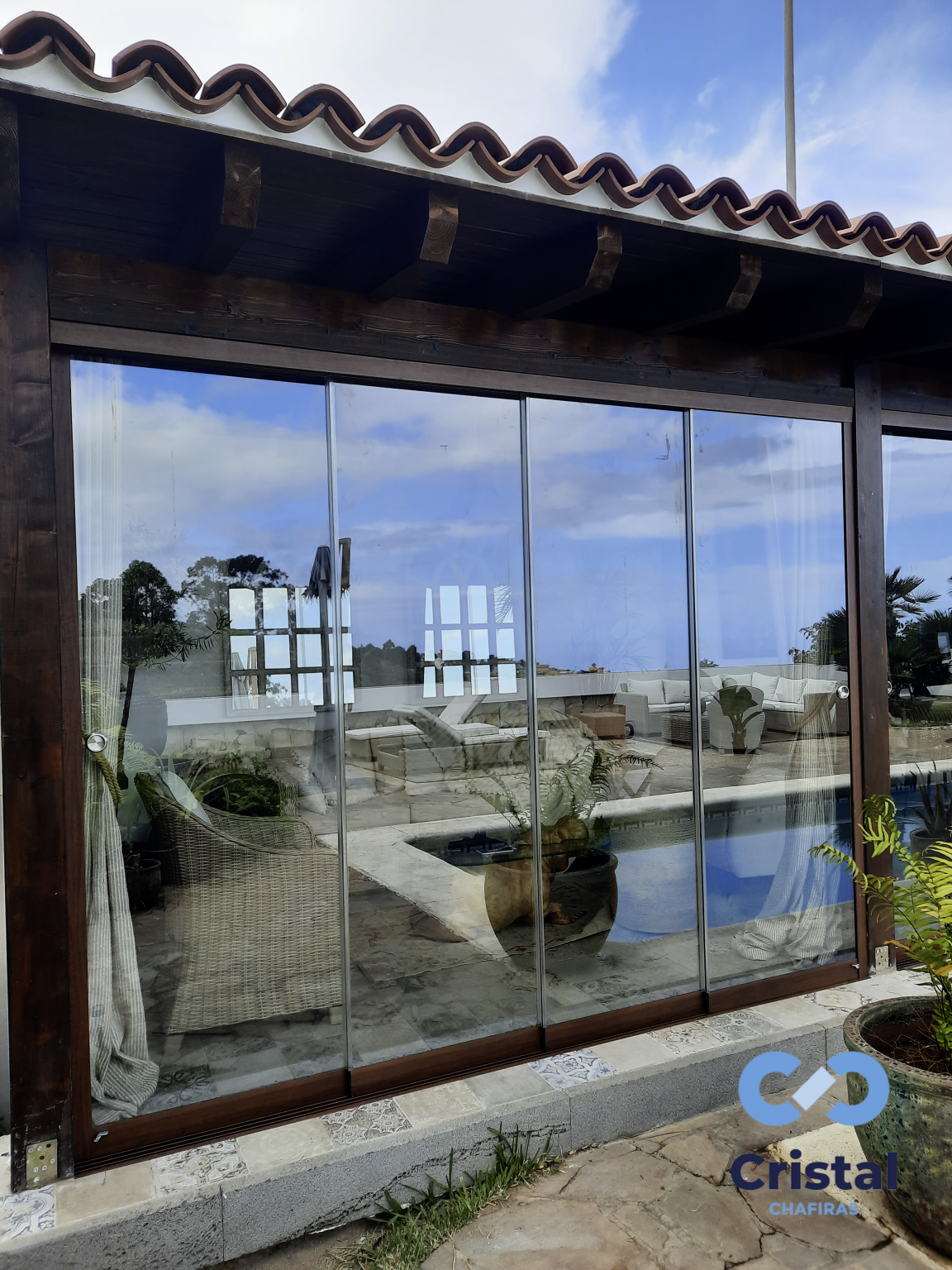 como cerrar un porche de forma economica tenerife 3