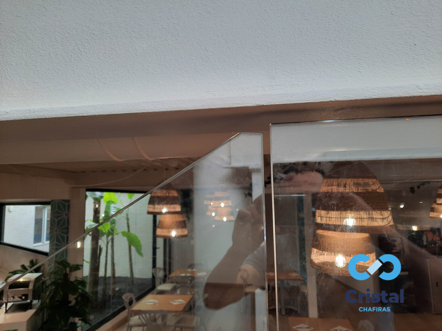 glass railing hotel staircase tenerife 1