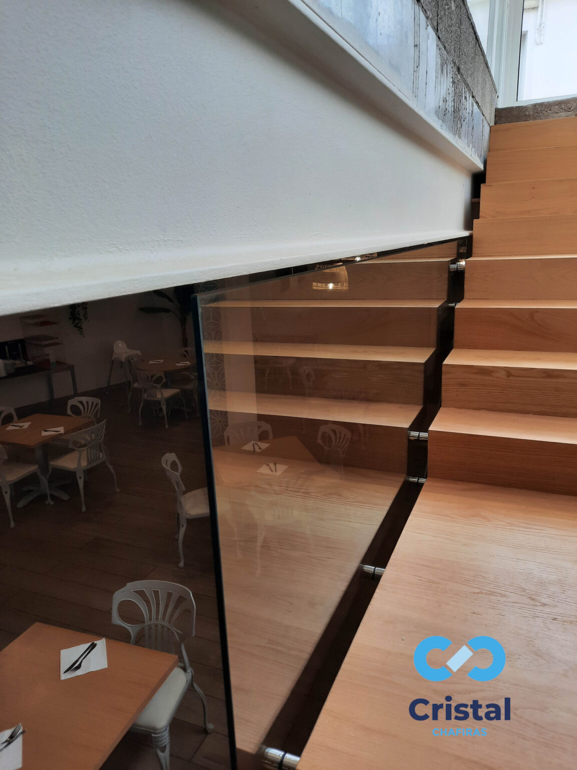 glass railing hotel staircase tenerife 11
