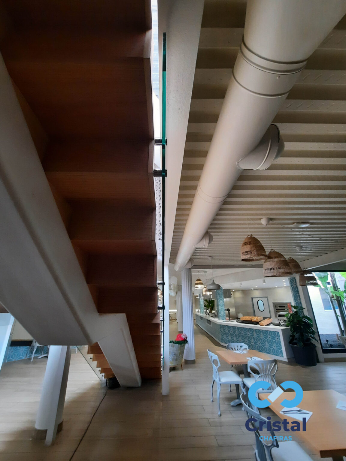 glass railing hotel staircase tenerife 15