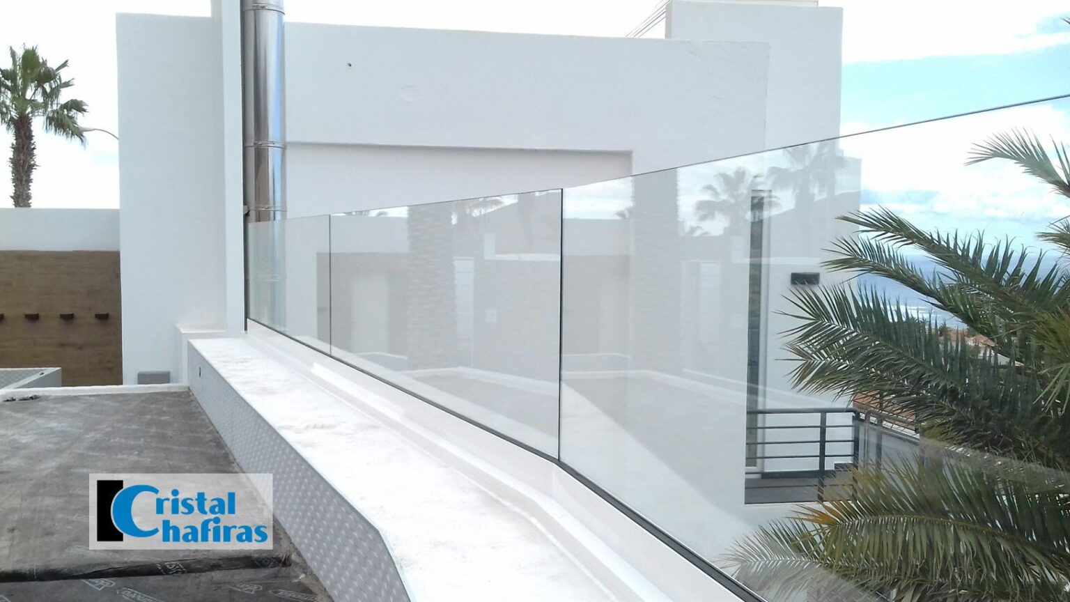 glass railings tenerife 3